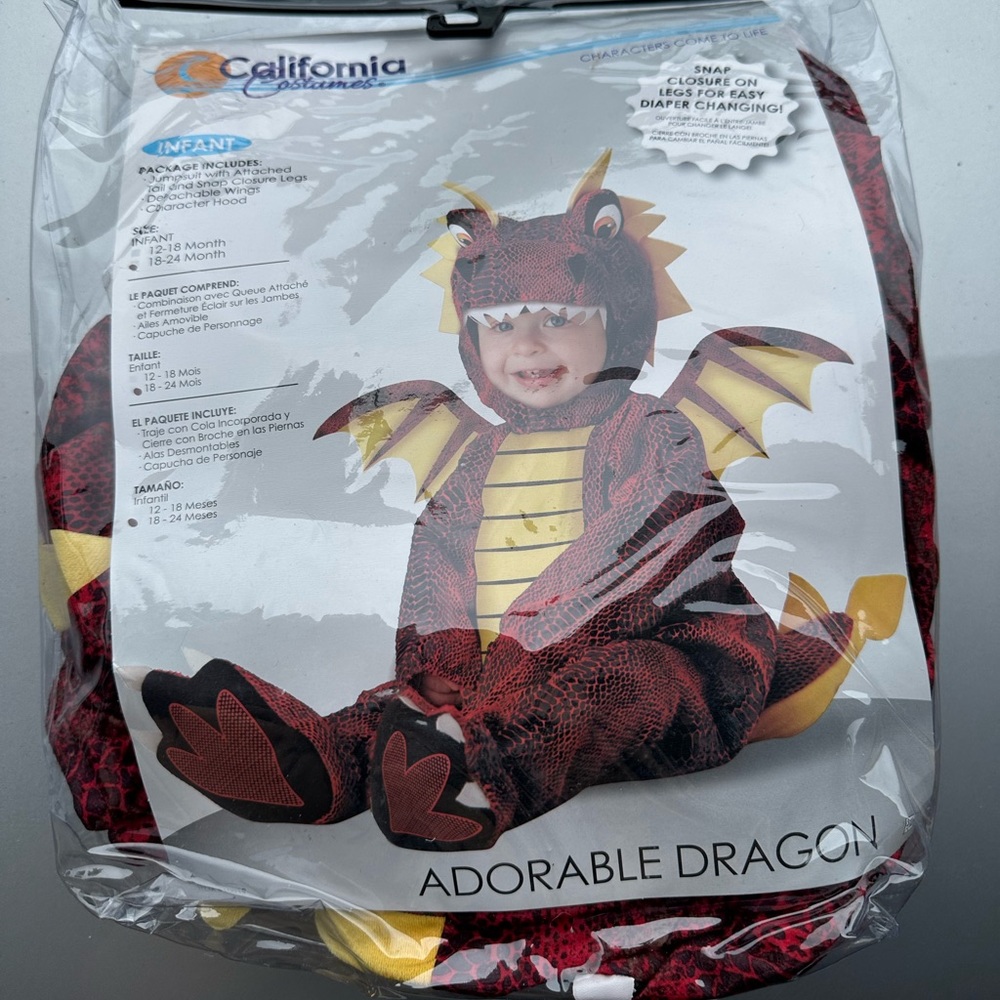 Dragon Costumer Toddler